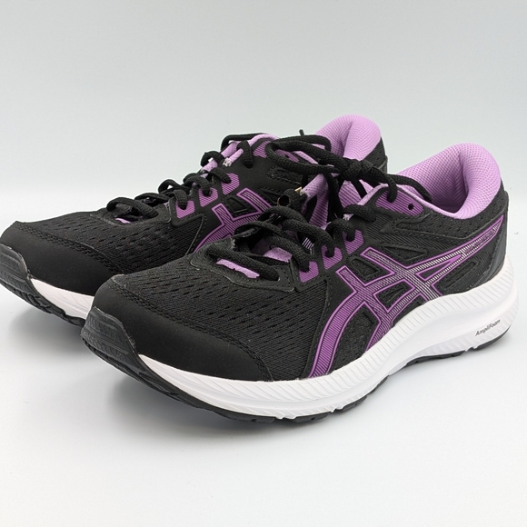 ASICS GEL-Contend 8 Women’s Size 8.5 Black Pink Running Shoes NWT - Picture 5 of 7